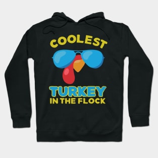 coolest turkey in the flock sunglasses Give your design a name! Hoodie